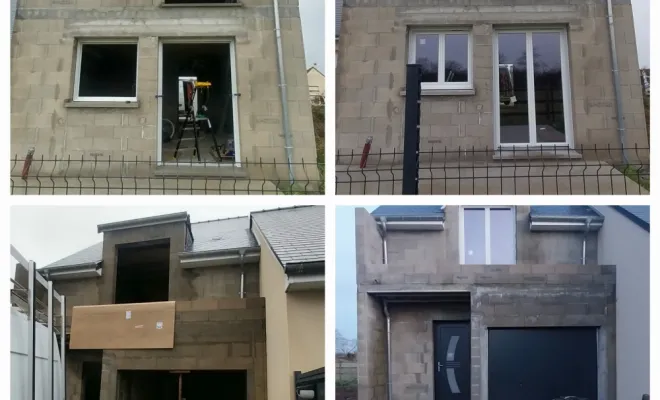 Pose de fenêtre porte et porte de garage en type neuf 