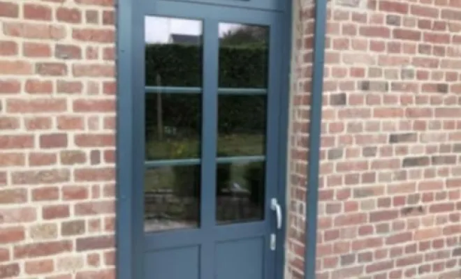 Porte d'entrée , Évreux, TECHNICOPOSES